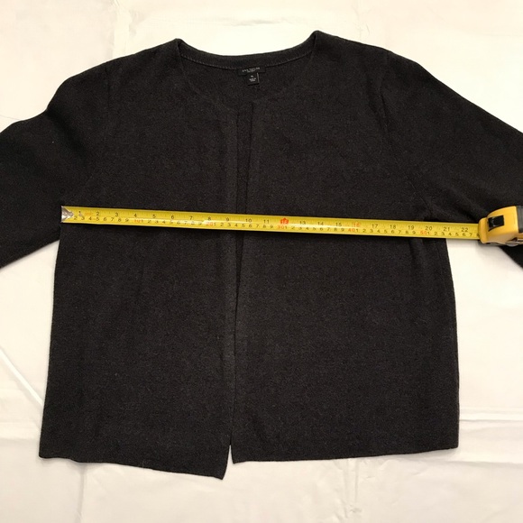 Ann Taylor Factory Charcoal Grey Cardigan - Size XL - Picture 5 of 6